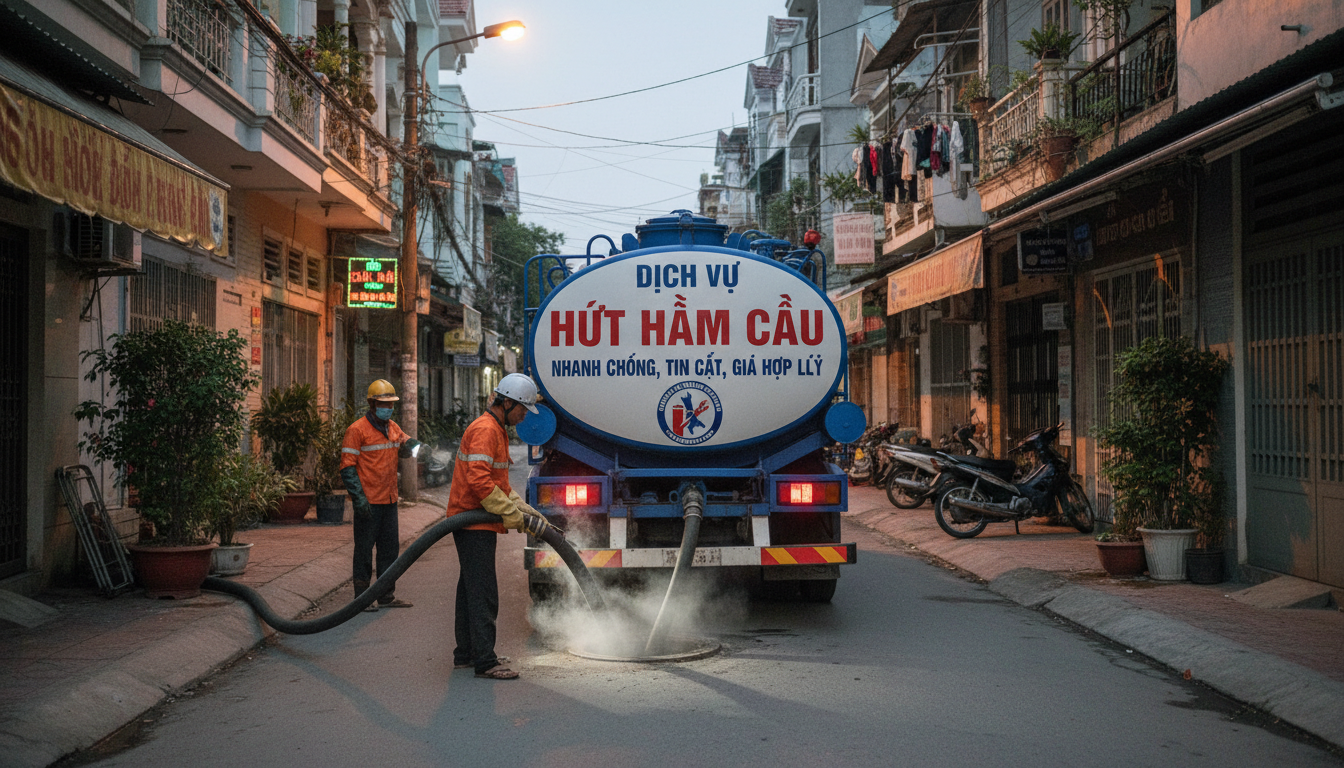 Hút Hầm Cầu Châu Đức