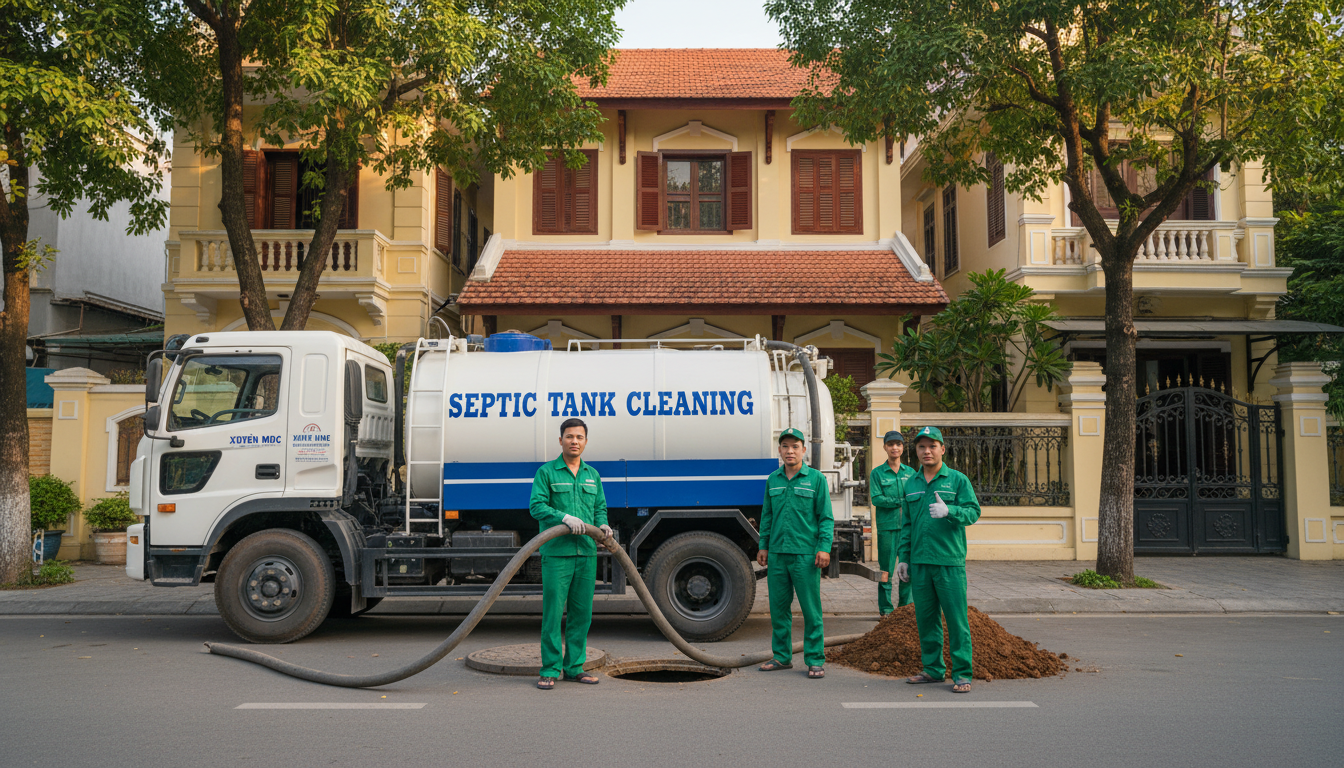 Hút Hầm Cầu Xuyên Mộc