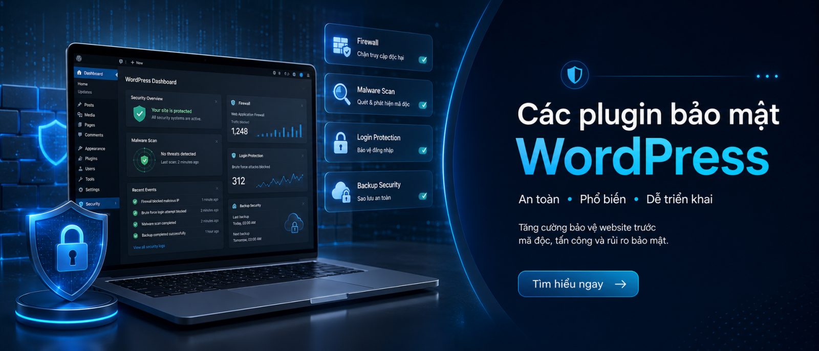plugin bảo mật wordpress