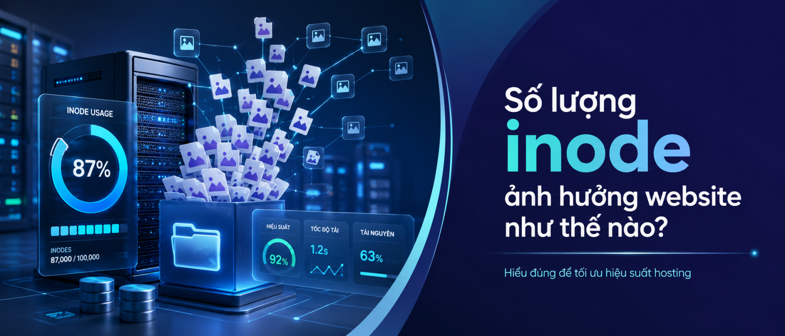 inode ảnh hưởng website