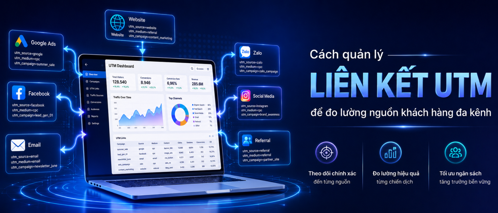 Quản lý liên kết UTM