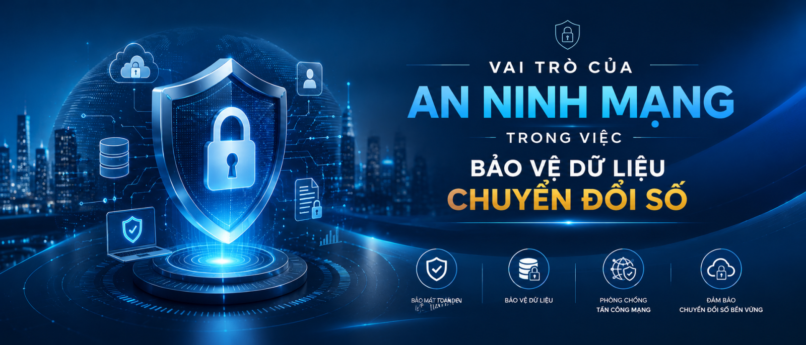 Chuyển đổi số, dữ liệu và an ninh mạng