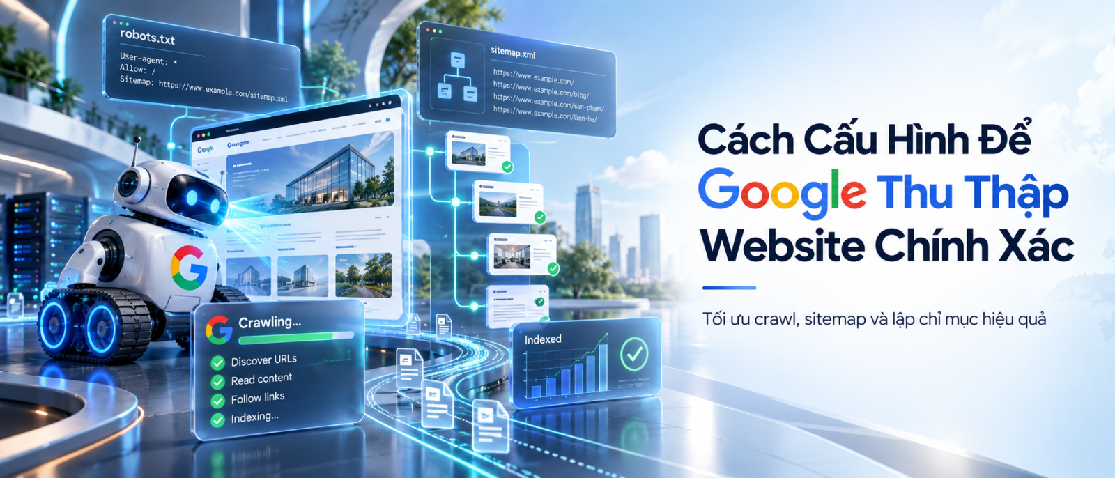 Google Thu Thập Website